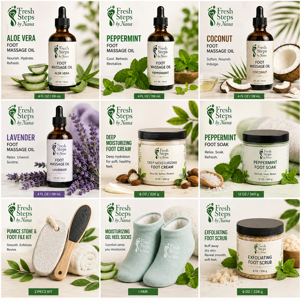 Fresh Steps by Nana Exfoliating Foot scrub